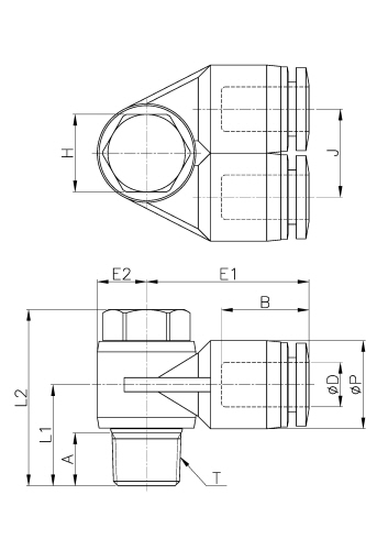 PC,Pneumatic Fittings with NPT AND BSPT thread, Air Fittings, one touch tube fittings, Pneumatic Fitting, Nickel Plated Brass Push in Fittings